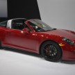 Porsche 911 Targa 4 GTS drops its top at 2015 NAIAS