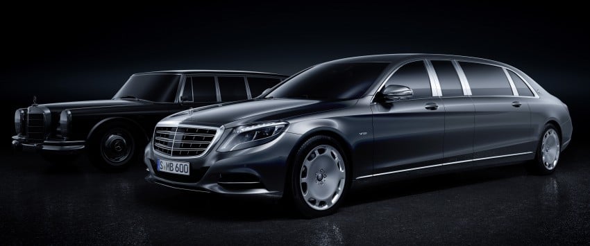 Mercedes-Maybach Pullman – first look at the VV222, a 6.5-metre long, six-seater stretched W222 S-Class 312492