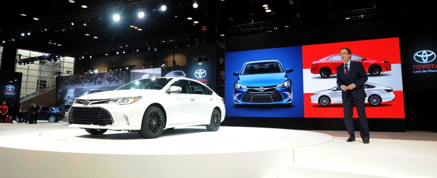 Toyota Avalon facelift spiffs up for Chicago 2015 debut 311797