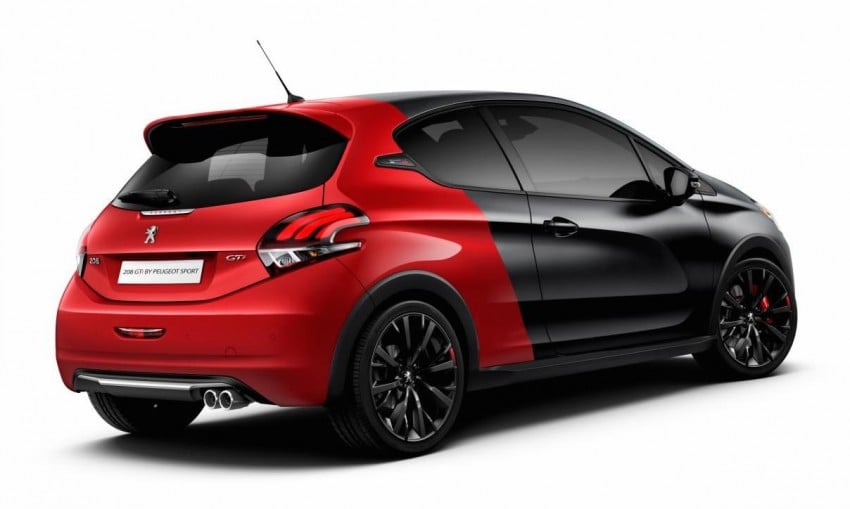 Peugeot 208 GTi facelift gets a power hike to 208 hp 312884