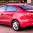 2016 Kia Rio Sedan – facelift debuts in Chicago