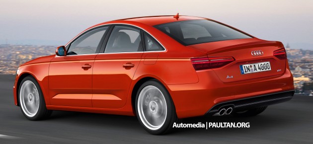 All-New Audi A4 Avant B9 Facelift Rendered Already
