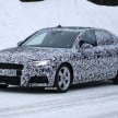 SPYSHOTS: Audi A4 B9 shows its head and tail lamps