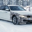 SPIED: BMW 3 Series F30 LCI shows new tail lamps
