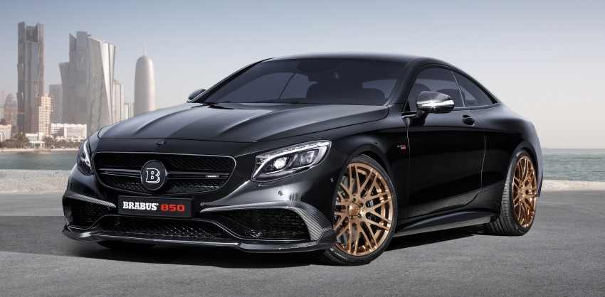 Brabus 850 6.0 Biturbo Coupe – Mercedes S 63 AMG Coupe with 850 hp, 1,450 Nm and 350 km/h top speed 313659