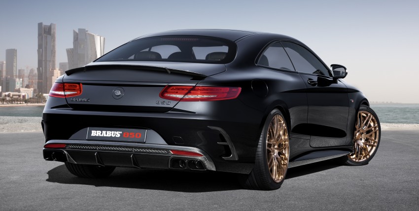 Brabus 850 6.0 Biturbo Coupe – Mercedes S 63 AMG Coupe with 850 hp, 1,450 Nm and 350 km/h top speed 313660