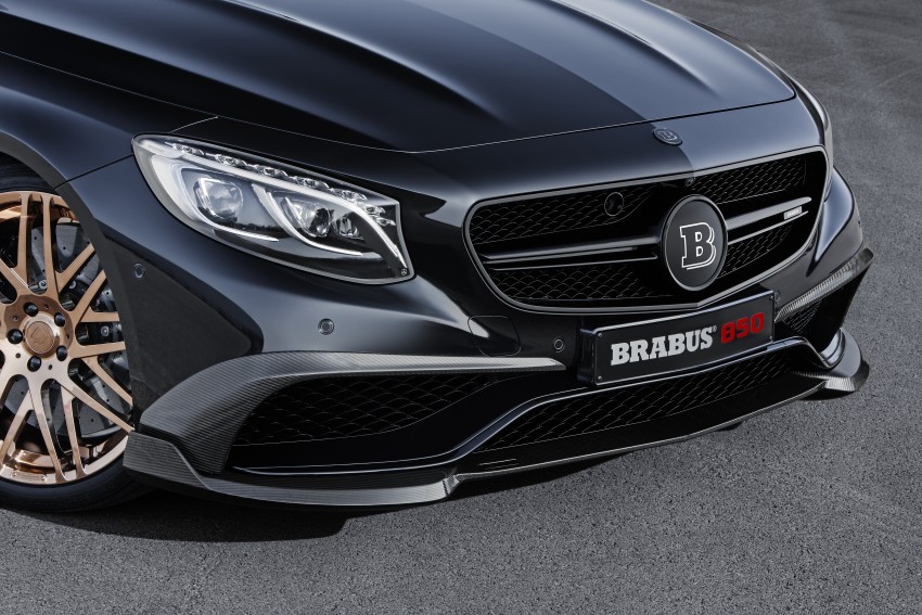 Brabus 850 6.0 Biturbo Coupe – Mercedes S 63 AMG Coupe with 850 hp, 1,450 Nm and 350 km/h top speed 313663