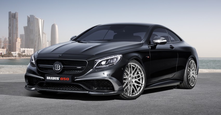 Brabus 850 6.0 Biturbo Coupe – Mercedes S 63 AMG Coupe with 850 hp, 1,450 Nm and 350 km/h top speed 313668