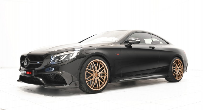 Brabus 850 6.0 Biturbo Coupe – Mercedes S 63 AMG Coupe with 850 hp, 1,450 Nm and 350 km/h top speed 313681