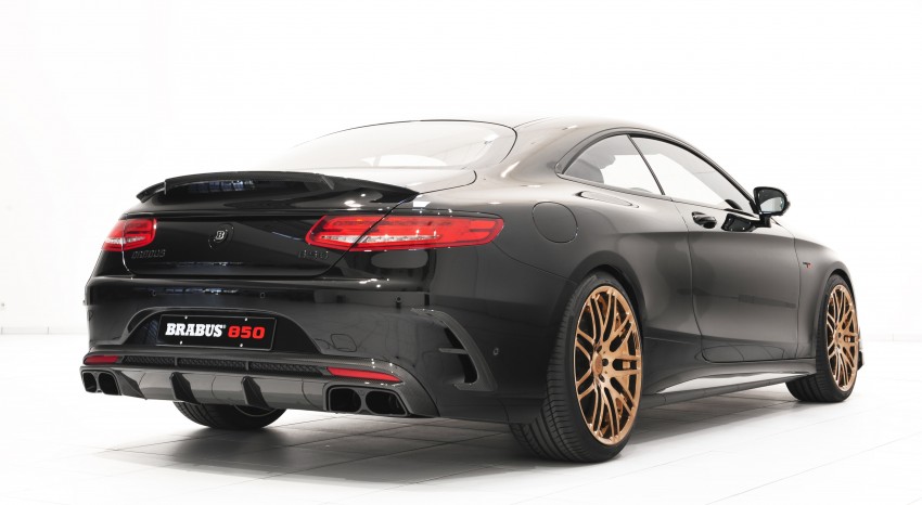 Brabus 850 6.0 Biturbo Coupe – Mercedes S 63 AMG Coupe with 850 hp, 1,450 Nm and 350 km/h top speed 313683
