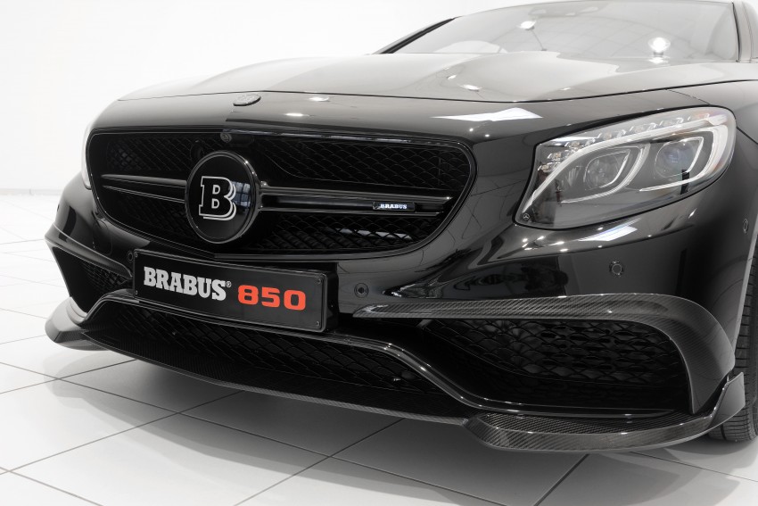 Brabus 850 6.0 Biturbo Coupe – Mercedes S 63 AMG Coupe with 850 hp, 1,450 Nm and 350 km/h top speed 313684