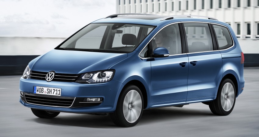 Volkswagen Sharan facelift to debut at Geneva 2015 312509