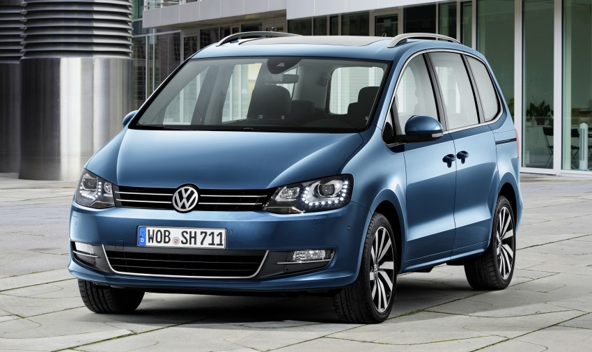 Volkswagen Sharan facelift to debut at Geneva 2015 312506