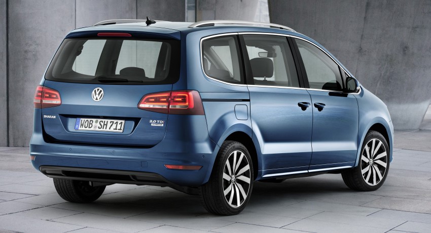 Volkswagen Sharan facelift to debut at Geneva 2015 312508