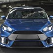 VIDEO: 2016 Ford Focus RS goes around the block