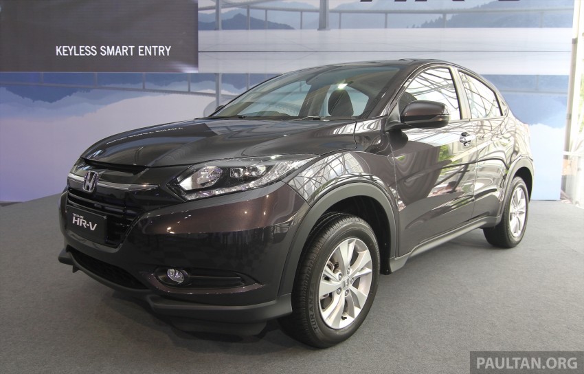 2015 Honda HR-V launched in Malaysia, from RM100k Image #309630