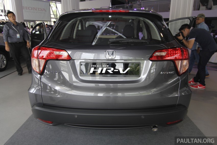 2015 Honda HR-V launched in Malaysia, from RM100k 309761