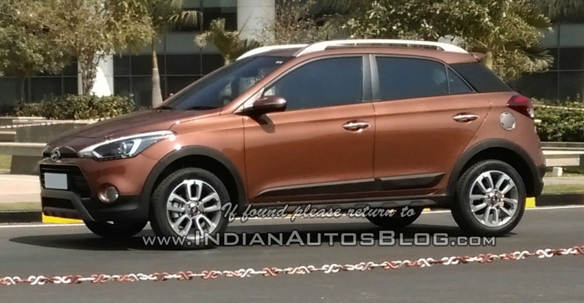 Hyundai i20 Active spied in India – SUV-styled Elite i20 313778
