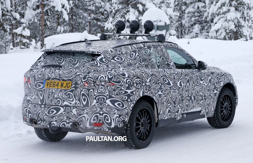 SPYSHOTS: Jaguar F-Pace prototype captured testing 309988