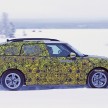 SPIED: F60 MINI Countryman hybrid seen inside out