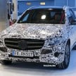 Mercedes-Benz GLC-Class SUV rendered, plug-in hybrid variant spied cold weather testing