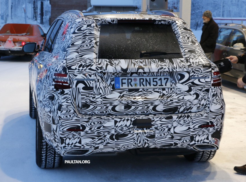 Mercedes-Benz GLC-Class SUV rendered, plug-in hybrid variant spied cold weather testing 314983