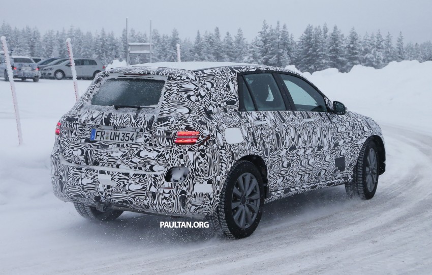 Mercedes-Benz GLC-Class SUV rendered, plug-in hybrid variant spied cold weather testing 312374