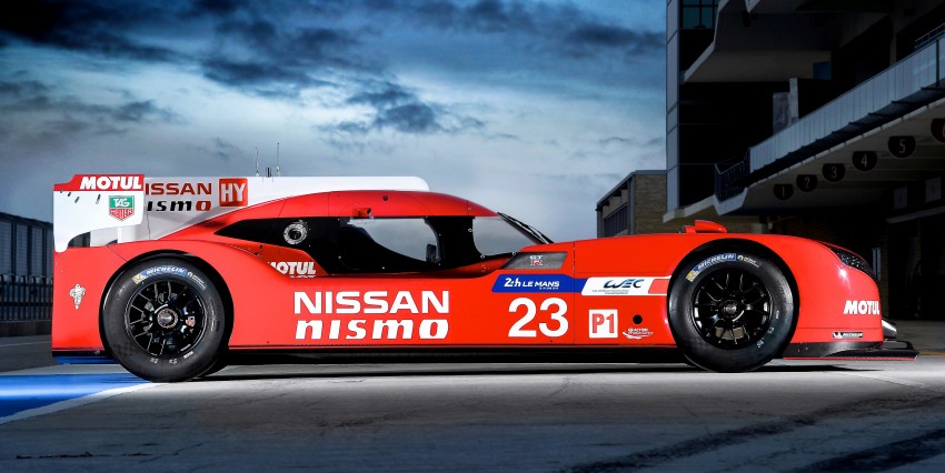 Nissan GT-R LM Nismo: front-wheel drive LMP1 hybrid 308509