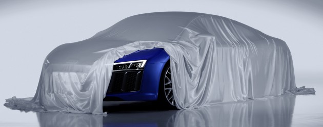 Audi zeigt Laser-Scheinwerfer des neuen R8