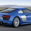 Audi R8 e-tron – electric sports car with 450 km range?