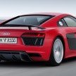 2016 Audi R8 revealed – V10 and S tronic only, 610 hp