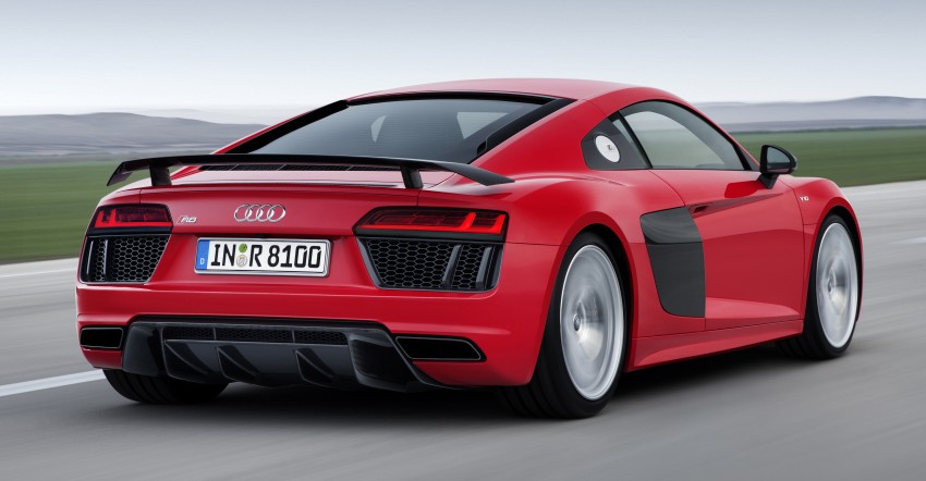2016 Audi R8 revealed – V10 and S tronic only, 610 hp 314439