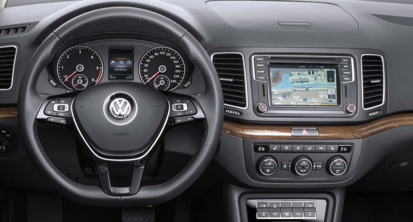 Volkswagen Sharan facelift to debut at Geneva 2015 312683