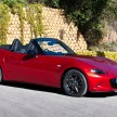 Mazda MX-5 production starts in Japan, on sale June; new Fiat 124 Spider to be based on the roadster too
