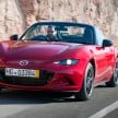 2016 Mazda MX-5 now 25% more efficient than before