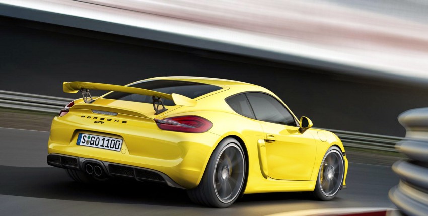 Porsche Cayman GT4 unveiled – 385 hp, manual only! 309304