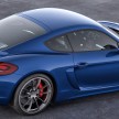 Porsche Cayman GT4 unveiled – 385 hp, manual only!