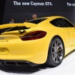 Porsche Cayman GT4 Clubsport race car announced