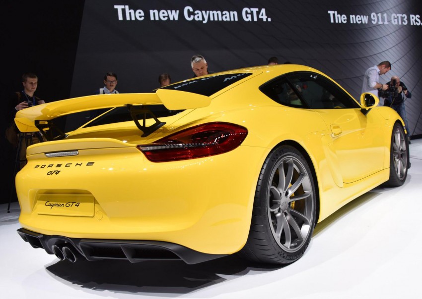 Porsche Cayman GT4 unveiled – 385 hp, manual only! 316251
