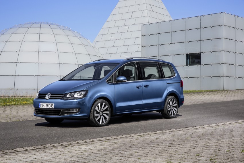 Volkswagen Sharan facelift to debut at Geneva 2015 351029