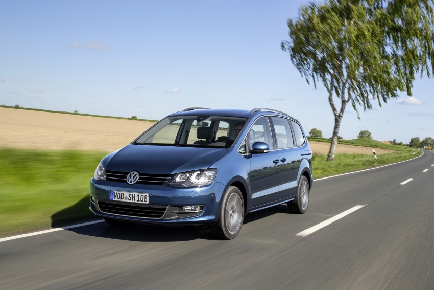Volkswagen Sharan facelift to debut at Geneva 2015 351038