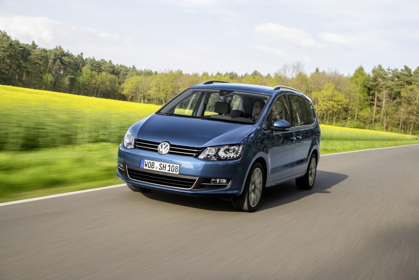 Volkswagen Sharan facelift to debut at Geneva 2015 351045