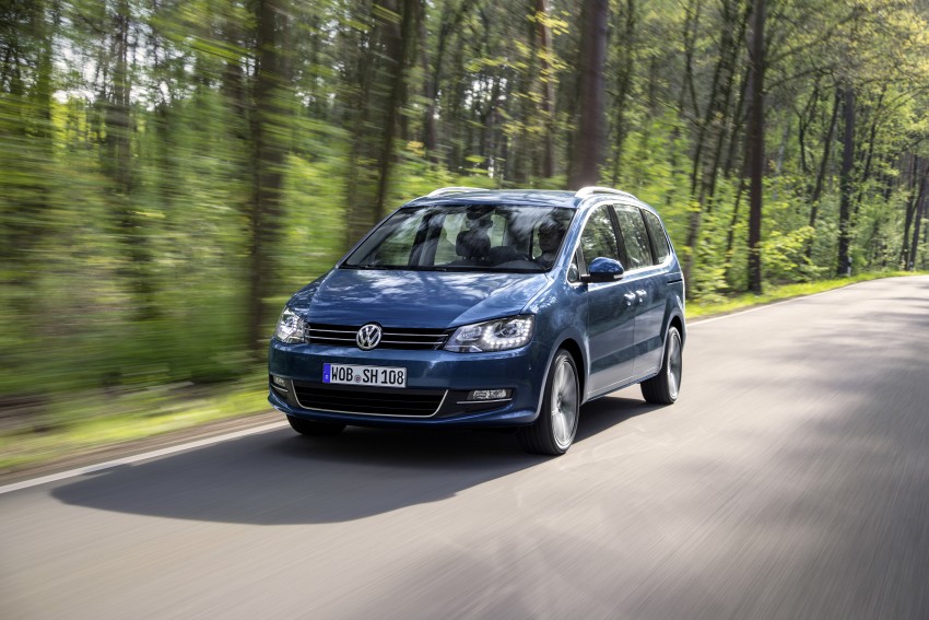 Volkswagen Sharan facelift to debut at Geneva 2015 351046