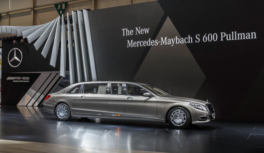 Mercedes-Maybach S600 Pullman debuts at Geneva 316082