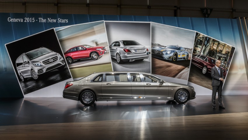 Mercedes-Maybach S600 Pullman debuts at Geneva 316083