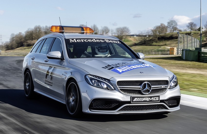 New F1 Safety Car and Medical Car unveiled for 2015 – Mercedes-AMG GT S and C 63 S Estate 317145