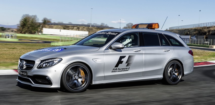 New F1 Safety Car and Medical Car unveiled for 2015 – Mercedes-AMG GT S and C 63 S Estate 317146