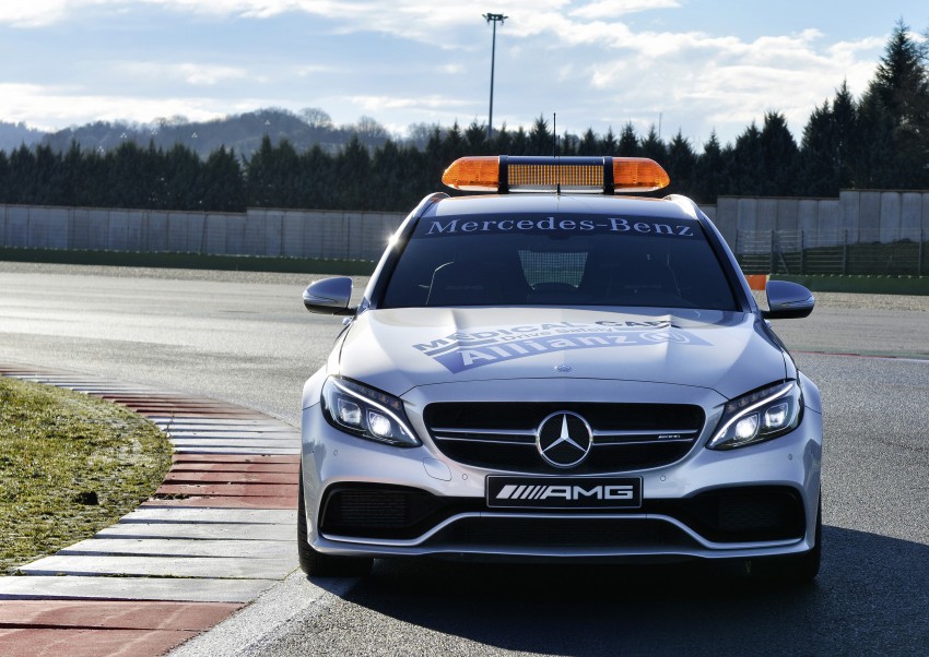 New F1 Safety Car and Medical Car unveiled for 2015 – Mercedes-AMG GT S and C 63 S Estate 317148