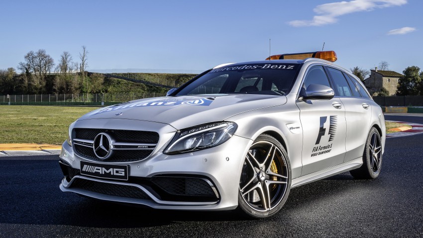 New F1 Safety Car and Medical Car unveiled for 2015 – Mercedes-AMG GT S and C 63 S Estate 317151