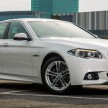 BMW 520d Sport introduced in Malaysia – 50 units